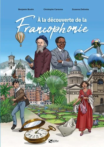 Bande dessinée À la découverte de la Francophonie